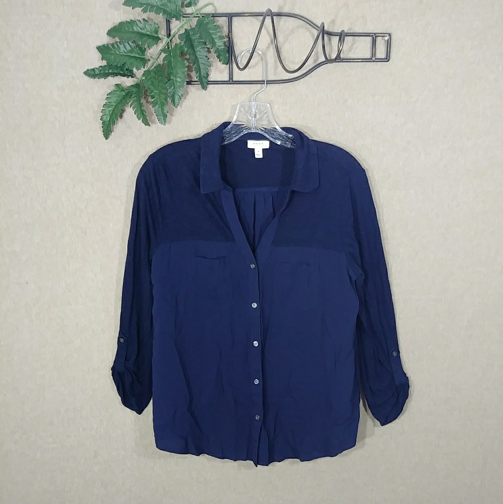 Soft Joie Top small Navy